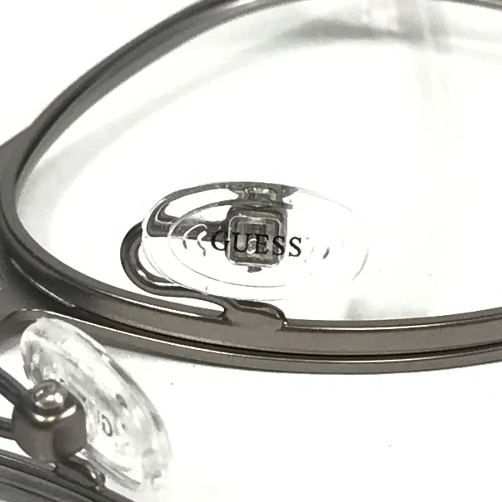 Guess Eyeglasses Frames GU1956 009 Grey Gunmetal Round Full Rim 50-19-140